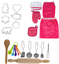 MalPlay Accesorii de bucătărie Junior Chef cu șorț (14B45D) Bucatarie copii