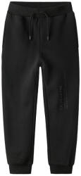 NAME IT Pantaloni trening pufoși, băiat, albastru/negru 116-164 negru (14AB6F)
