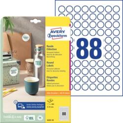 Avery-Zweckform Etichete rotunde universale Avery A4 20 mm, 10 coli