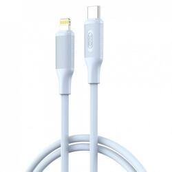 XO Cablu USB type C la Lightning 27W 1m Blue, XO NB-Q265A (XO-NB-Q265A-BLUE)