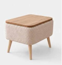 Hanah Home Side Table Beige Nora - Beige