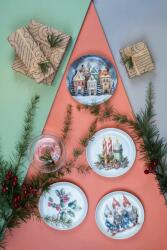  Hermia Cake Serving Set (4 Pieces) Multicolor MOD15DUS4885687