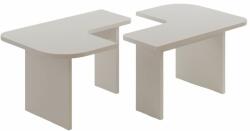 Hanah Home Dohányzóasztal Szett White Iris - Fehér