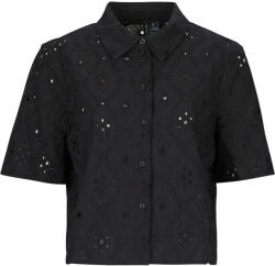 VERO MODA Topuri și Bluze Femei VMELIZA SHORT 2/4 SLEEVE SHIRT Vero Moda Negru EU L