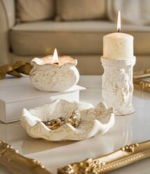 Aberto Design Candle Set (3 Pieces) Gold Ers1238