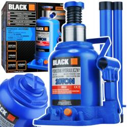 Black Hidraulikus Oszlopemelő 20 Tonna Emelő Black 20T Erős (14351)