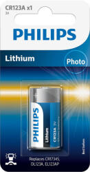 Philips CR123 Lítium Fotó Elem (CR123A)