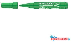 ICO Flipchart marker ICO Artip 11 XXL kerek zöld 1-3mm