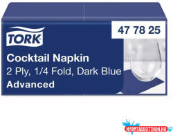 Tork Szalvéta TORK Advanced 477825 2 rétegű 24x24 cm 1/4 hajtogatott kék