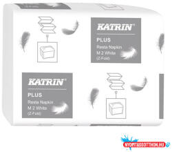 Katrin Szalvéta KATRIN M2 2 rétegű 25, 5x15, 5 cm 140 lapos hófehér 21 csomag/karton