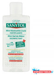 Sanytol Kézfertőtlenítő gél SANYTOL mini kupakos 75ml - nyomtassotthon