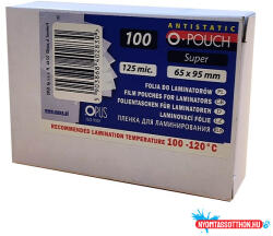 OPUS Lamináló fólia OPUS 65x95 mm 125 mikron fényes 100/dob