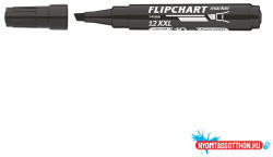 ICO Flipchart marker ICO Artip 12 XXL vágott fekete 1-4mm