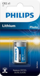 Philips Panasonic CR2 Lítium Fotó Elem (CR2)