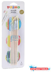 Primo Crafts Ecset készlet PRIMO lapos (0, 2, 4, 6, 8) 5 darabos