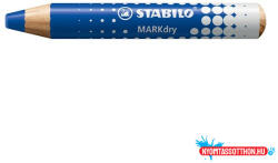 STABILO Jelölőceruza STABILO MARKdry fehér táblákhoz és flipchartpapírhoz vastag kerek heggyel kék