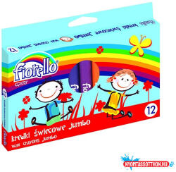 Fiorello Zsírkréta FIORELLO Jumbo kerek 12 színű