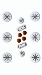Hermia Breakfast Set (14 Pieces) Multicolor Galaxy 14