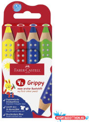 Faber-Castell Színes Ceruza FABER-CASTELL Grippy alap színek 4 darabos készlet