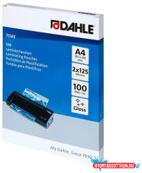 DAHLE Lamináló fólia DAHLE 71143 A/4 125 mikron fényes 100/csomag