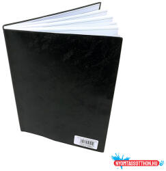  Beírókönyv vonalas PVC A/4 100 lapos