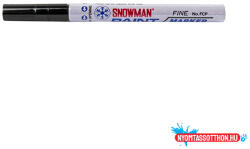 SNOWMAN Lakkmarker SNOWMAN/DEC FCP-12 3mm Fine fekete