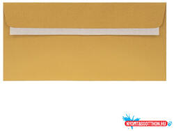 KASKAD Boríték színes KASKAD LA/4 szilikonos 110x220mm 120 g arany 25 darabos