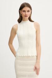 Twinset top női viszkózzal - bézs S