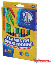Astra Filctoll ASTRA kétvégű 12 darabos 24 színű