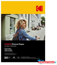 Kodak Fotópapír KODAK Picture High Gloss A/4 230 g 50 lapos
