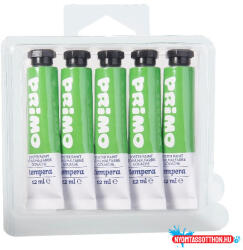 Primo Tempera PRIMO középzöld 12 ml 5 darabos