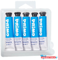 Primo Tempera PRIMO kék 12 ml 5 darabos