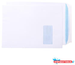 GPV Boríték GPV TC/4 szilikonos bélésnyomott 229x324mm jobb ablakos 50x100mm J20A222 250 darabos