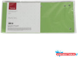 Optima Elválasztócsík OPTIMA 105x240mm zöld 10 darabos