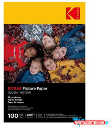 Kodak Fotópapír KODAK Fine Art High Gloss 10x15 cm 180 g 100 lapos