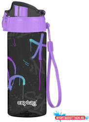 OXY Kulacs OXY CLICK műanyag BPA-mentes 600 ml Graffiti girl