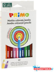 Primo Színes ceruza PRIMO jumbo hatszögletű 12 darabos
