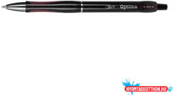 Optima Golyóstoll OPTIMA nyomógombos TB 204 piros