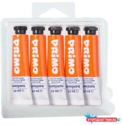 Primo Tempera PRIMO narancssárga 12 ml 5 darabos