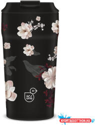 Ars Una Thermo bögre ARS UNA 470 ml Flowery Black 5374