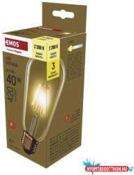 EMOS LED izzó EMOS Vintage E27 4, 5 W természetes fény 2200K
