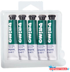 Primo Tempera PRIMO sötétzöld 12 ml 5 darabos