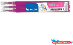 Pilot Tollbetét roller PILOT Frixion Clicker/Ball radírozható 0, 25 mm rózsaszín 3 darabos