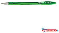Optima Golyóstoll OPTIMA nyomógombos TB 401 0, 7 mm zöld