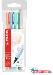 STABILO Filctoll STABILO PointMax PASTEL 4 darabos