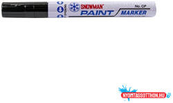 SNOWMAN Lakkmarker SNOWMAN CP-12 4, 5mm fekete