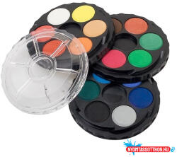 KOH-I-NOOR Vízfesték KOH-I-NOOR 22, 5 mm kerek 18 darabos
