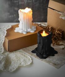 Aberto Design Gyertya szett (2 darab) Fekete Fehér Ers1285