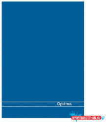 Optima Beírókönyv franciakockás OPTIMA A/4 96 lapos keményfedelű vegyes színben