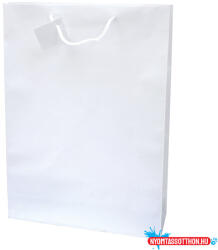 Creative Dísztasak CREATIVE Special Simple cm x L 33cm x 46cm x 10 cm egyszínű fehér zsinórfüles